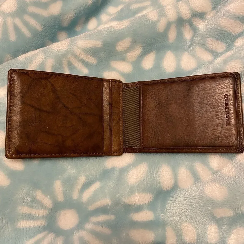 Genuine Leather Money Clip